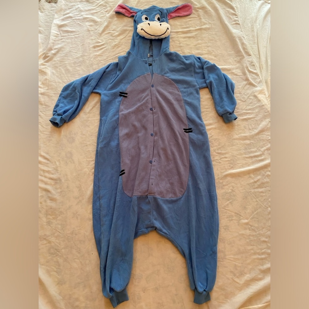 Eeyore Onesie costume